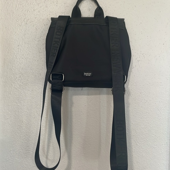 Botkier New York Black "Trigger" Backpack Purse - Picture 2 of 9